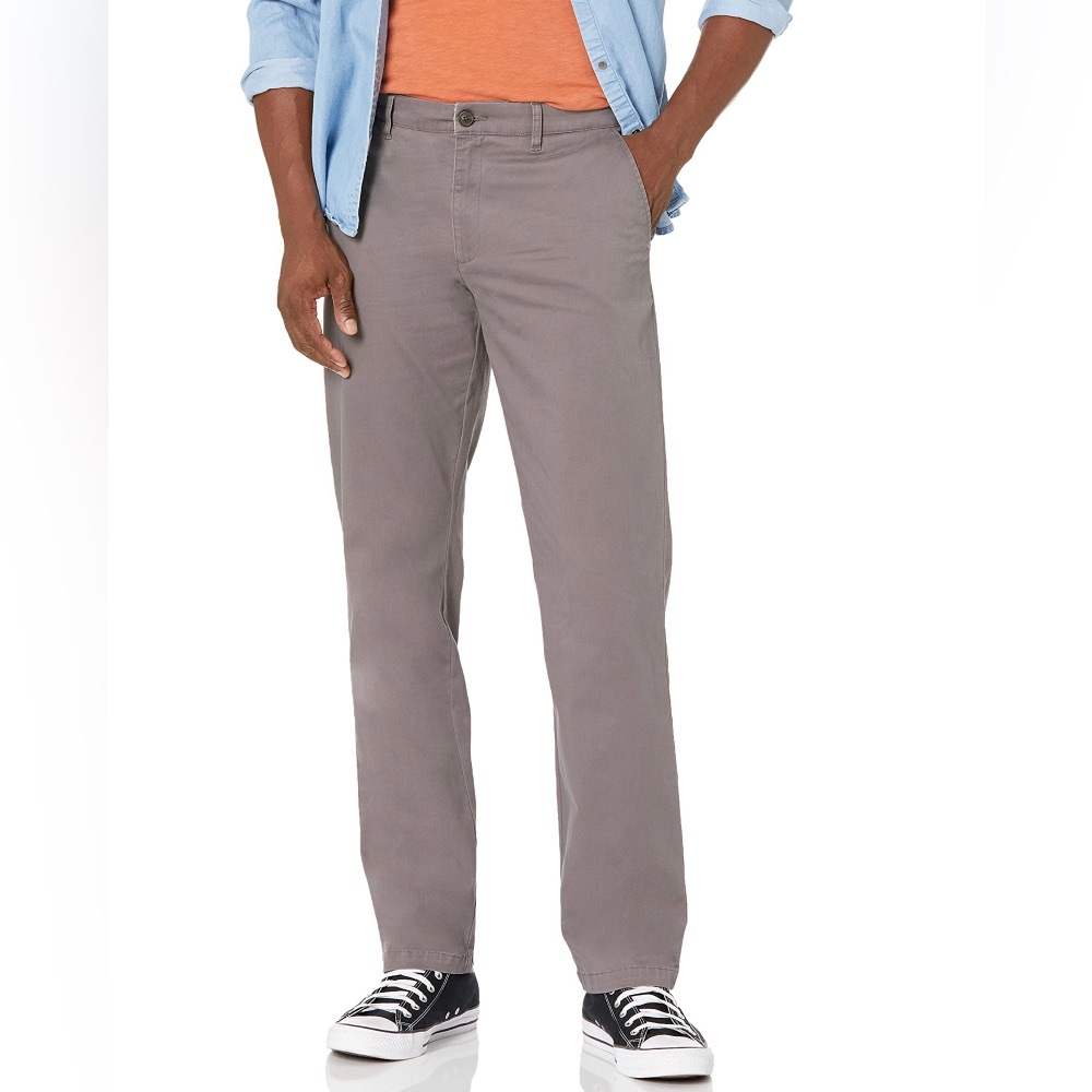 Goodthreads Men's Straight-Fit Washed Comfort Stretch Chino Pants 32W x 32L NWOT